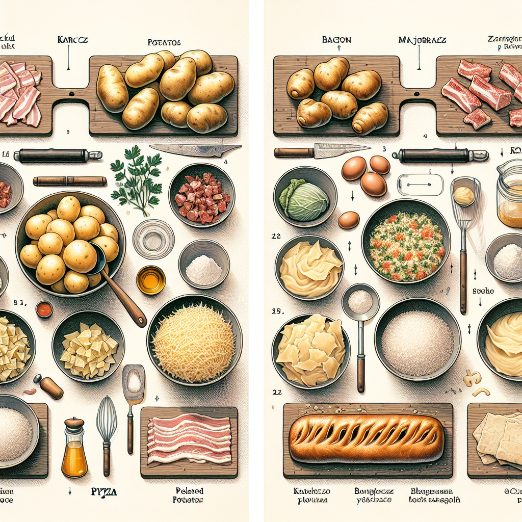 Kartacz a pyza – jakie są różnice w składnikach i sposobie przygotowania?